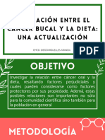 Asociación Entre Cancer Bucal y Dieta