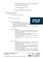 Typology of 21 Nursing Problems - ABDELLAH