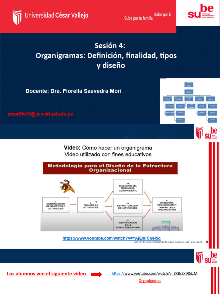 SESION 4 - Organigramas | PDF | Crecimiento personal y profesional