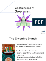 PDF of Powerpoint - The Three Branches of Government