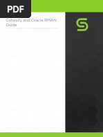 Cohesity Oracle RMAN Solution Guide