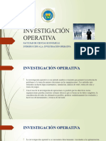 Clase 1 Investigación Operativa