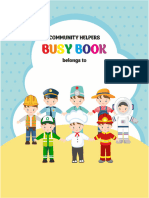 Community Helpers Busy Book 77