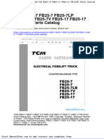 TCM fb20 7 fb25 7 fb25 7lp fb25 7lb fb25 7v fb25 17 fb25 17 PB 81kc Parts Catalog