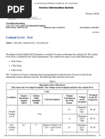 Coolant Level - Test