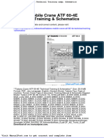 Tadano Mobile Crane Atf 60 4e Technical Training Schematics