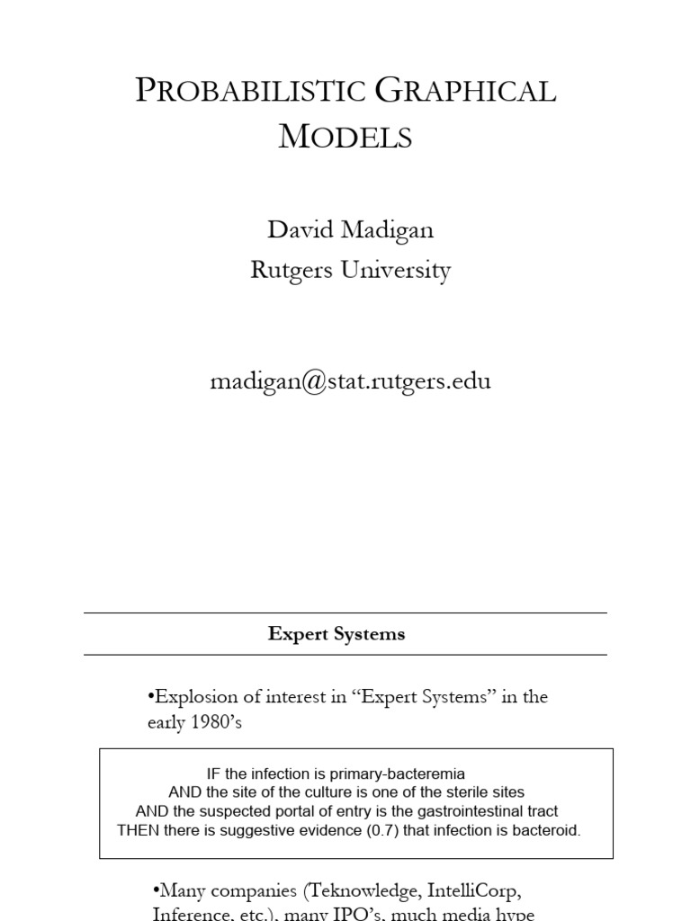 An introduction to probabilistic graphical models pdf