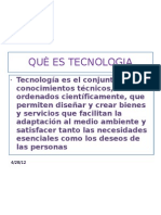 QUÈ ES TECNOLOGIA