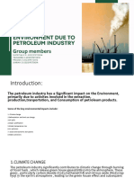 Impact On Environment Due To Petroleum Industry - 3