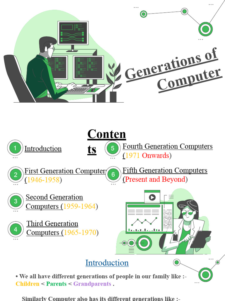 Generation of Computers | PDF | Games & Activities | Computers