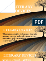 Literary Devices Figures of Speech