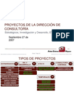 Proyectos Dirección de Consultoría