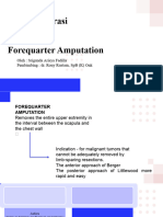 Forequarter amputasi EL