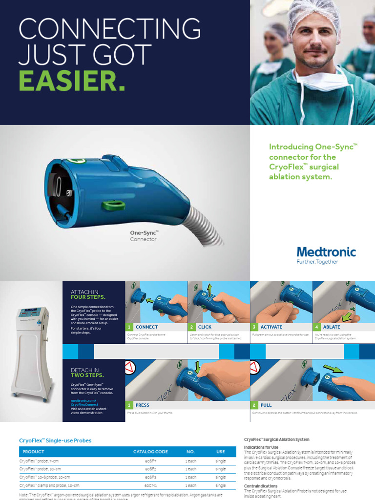 Cryoflex One Sync Connector Broch | PDF