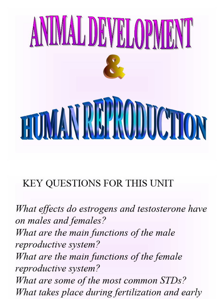Effects of Hormones on Reproduction | PDF