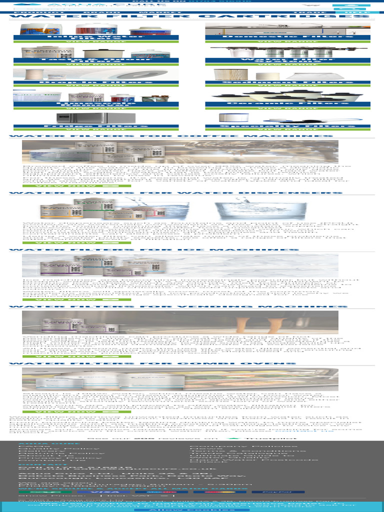 Aqua Cure Water Treatment Solutions | PDF | Water Purification | Water