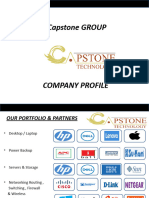 Company Profile Capstone Technology
