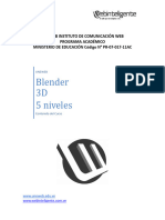 Contenido de Blender 3D I