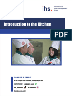 Introduction To Kitchen Operations