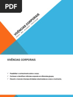 Vivências Corporais