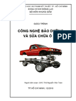 Giáo trình công nghệ bảo dưỡng và sửa chữa ô tô - Chương 1 - 397318