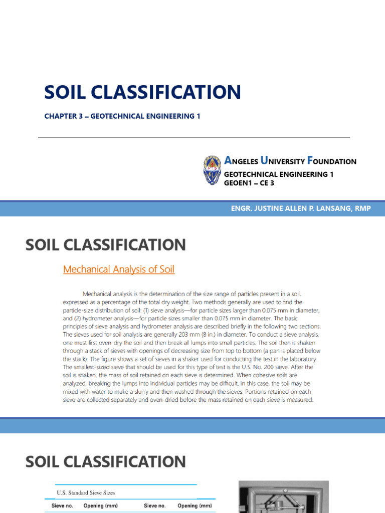 3 Soil Classification | PDF