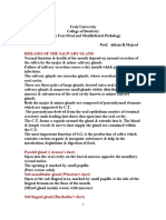  Lec 19 DISEASES OF THE SALIVARY GLAND 
