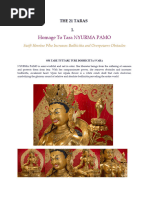 21 Taras: Names, Symbols, and Mantras | PDF | Tantra | Hindu Literature