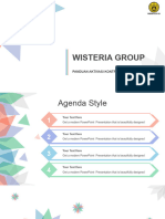 Abstract Leaves PowerPoint Template