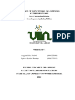 (Paper) Clauses of Concession in Listening Comprehension