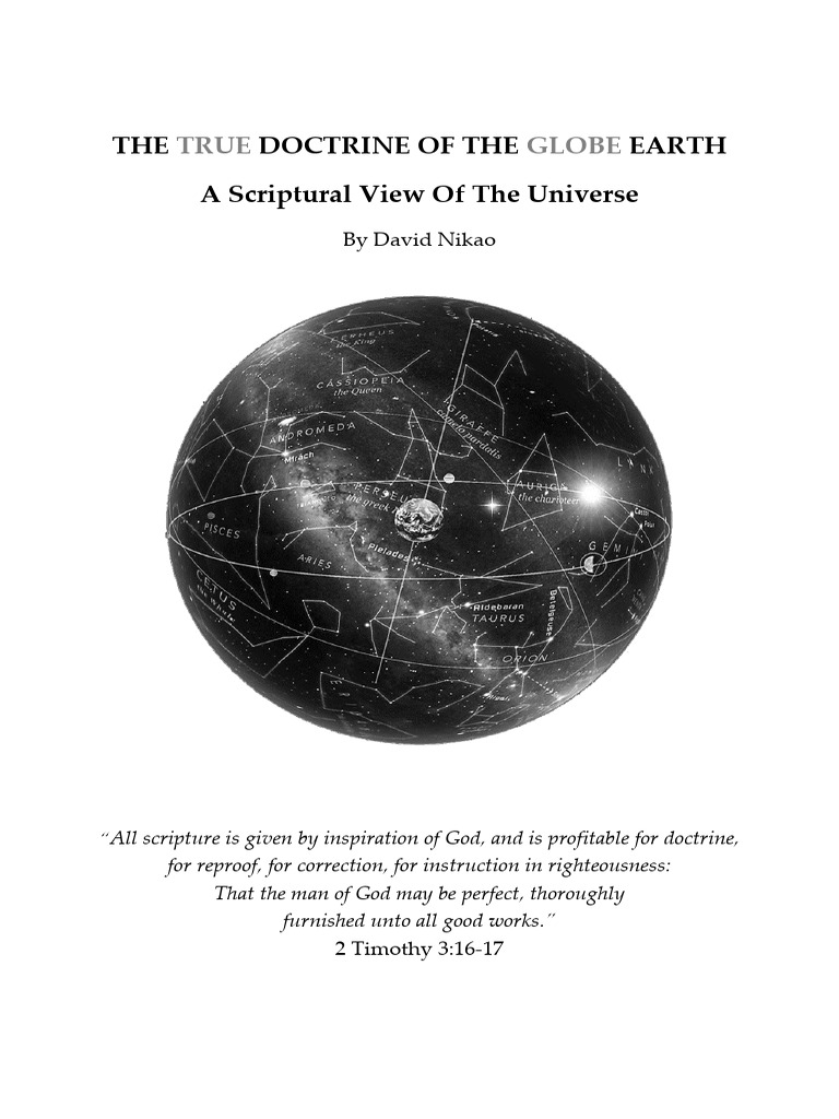 The True Doctrine of The Globe Earth | PDF