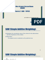 2 Chapter 2 - SAW + TOPSIS - 2022