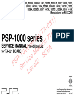 PSP 1000 Ta-081 Service Manual PW Scea