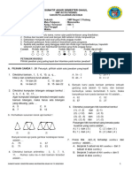 Soal Pas SMT I KLS 8 2023-2024