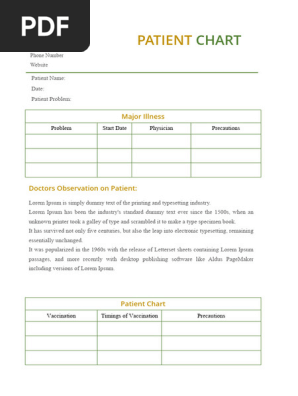Patient Chart