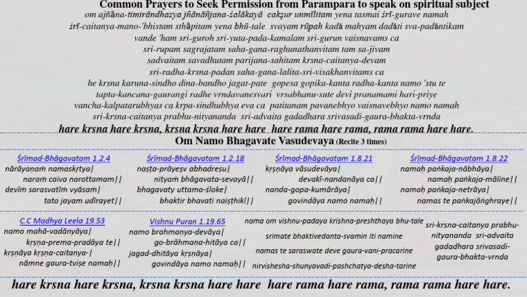 Common Prayers | PDF | Hindu Deities | Vaishnavism