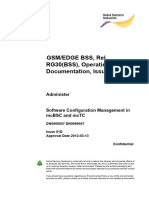 Software Configuration Management in MCBSC