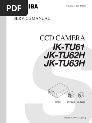 Toshiba - Ik Tu61 JK Tu62h JK Tu63h CCD | PDF | Voltage 
