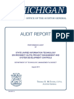 Michigan: Audit Report