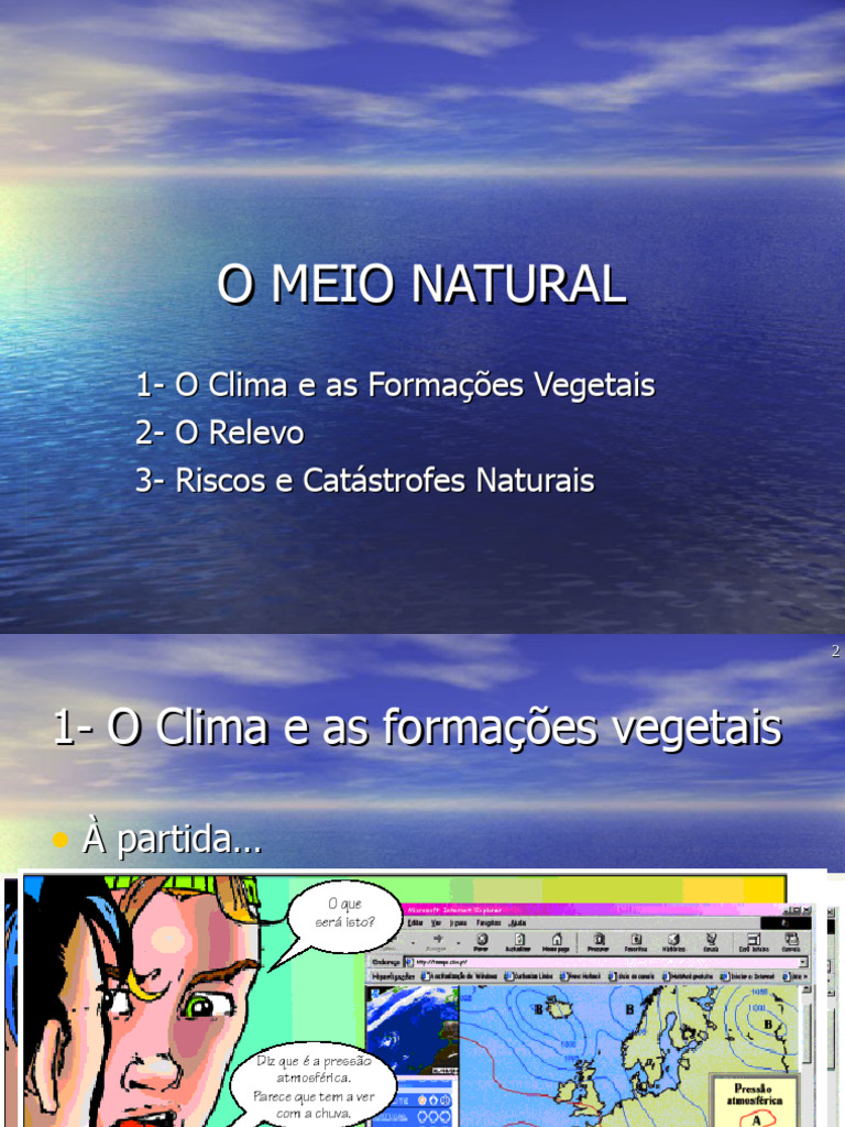 Clima e Formações Vegetais | PDF | Clima | Meteorologia