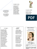 Pliant Poezii Mihai Eminescu