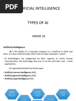 Types of AI