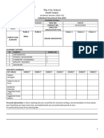 Iep Form Filled