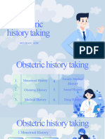 Obstetric History Y4.1