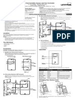 Leviton DHS05 Instruction Sheet English