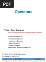 Operators