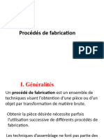 Procédé de Fabrication