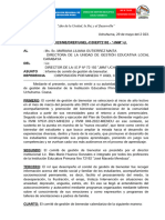 Informe Del Comite de Gestion de Bienestar 2023