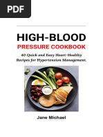 High Blood Pressure Cookbook