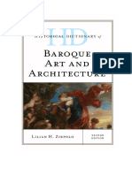 Historical Dictionary of Baroque Art and Architecture - 2nd Ed (Lilian H. Zirpolo)